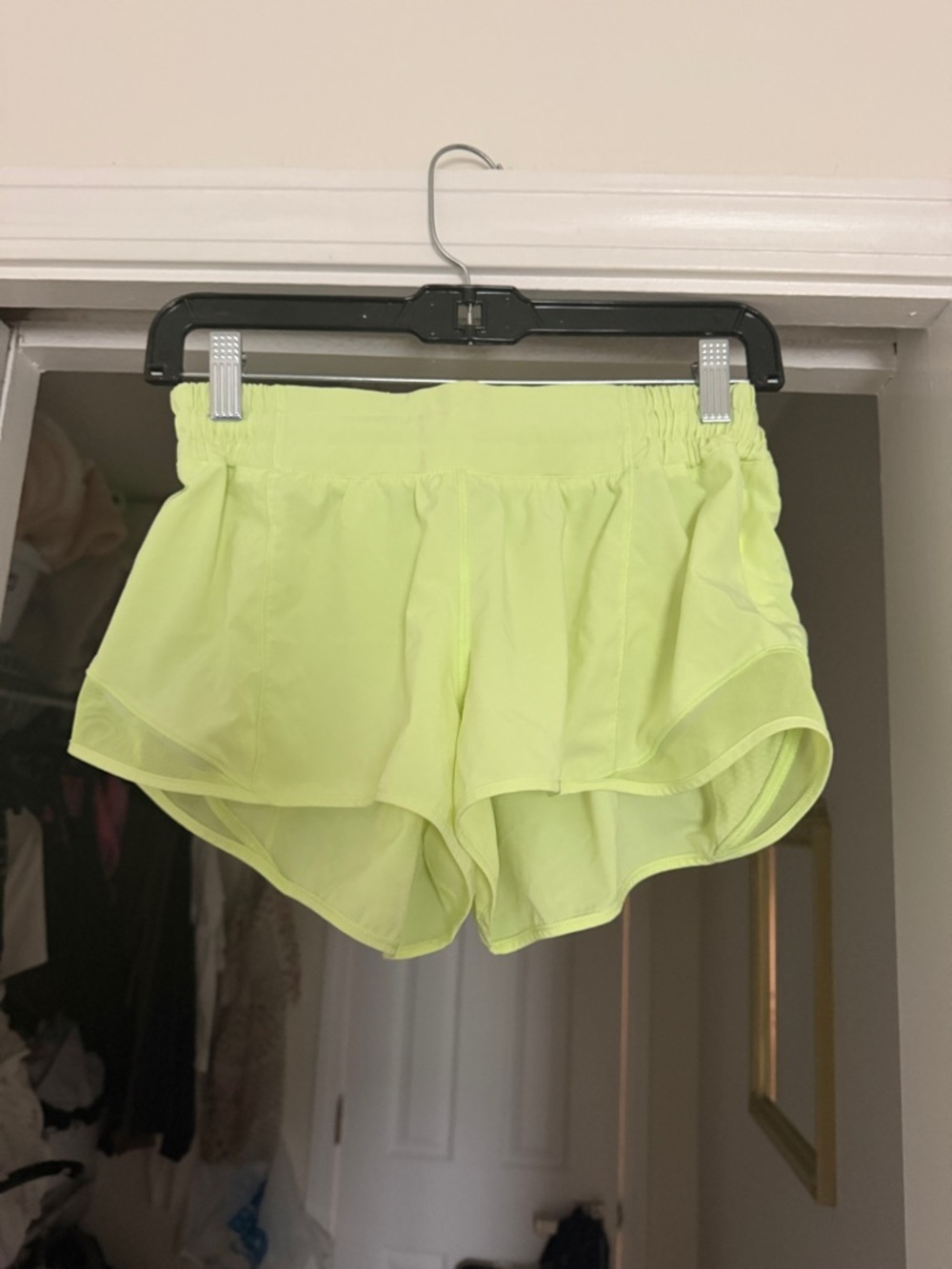 Lululemon Women’s Neon Yellow Active Shorts